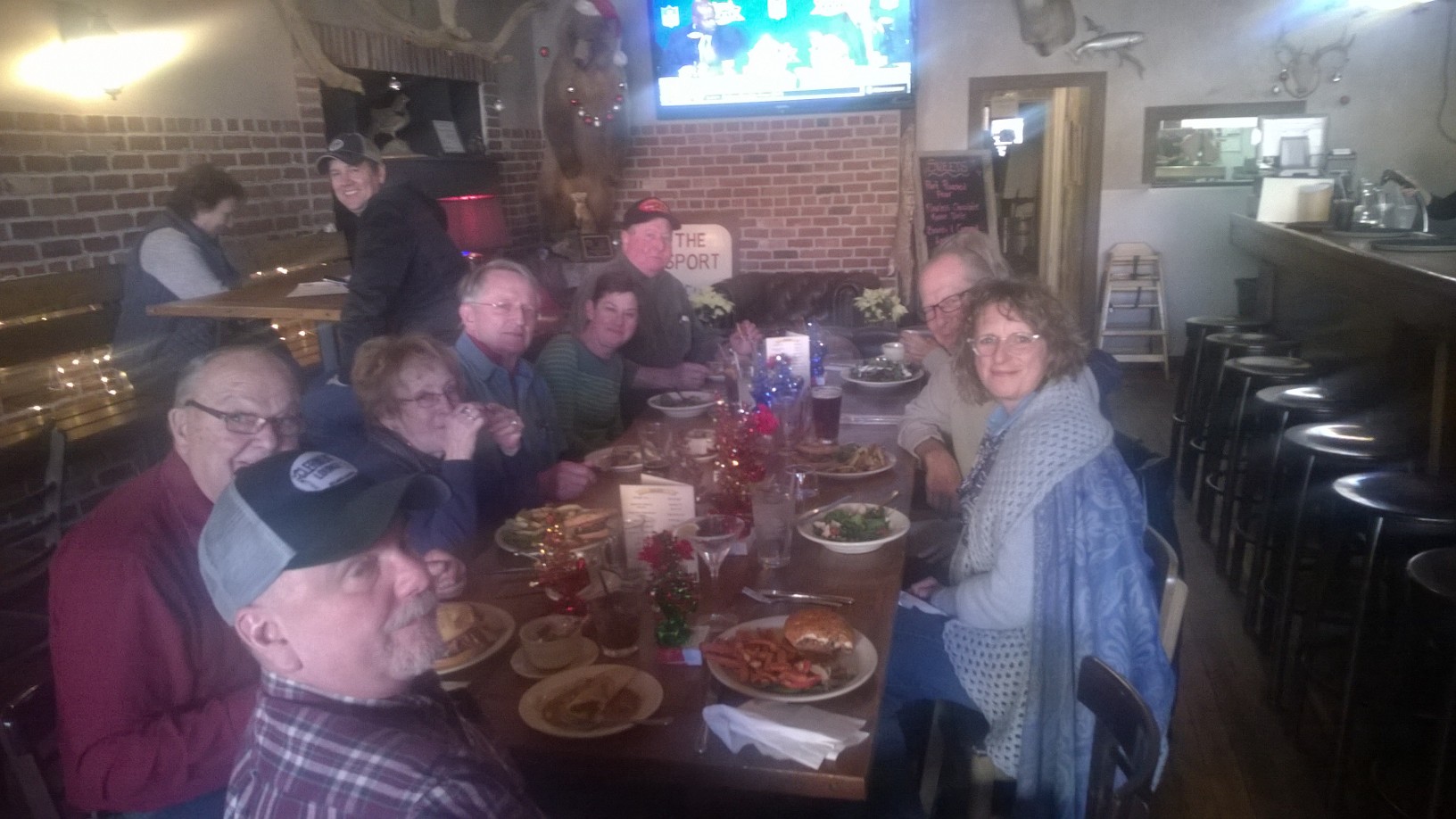 December Luncheon at the Beanery in Livingston